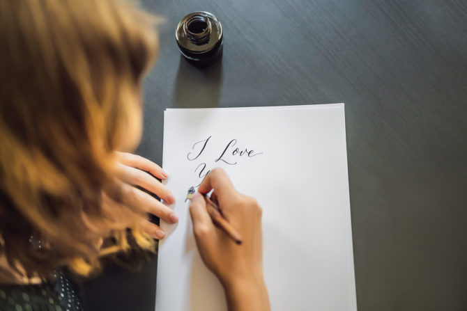 How to write a love letter